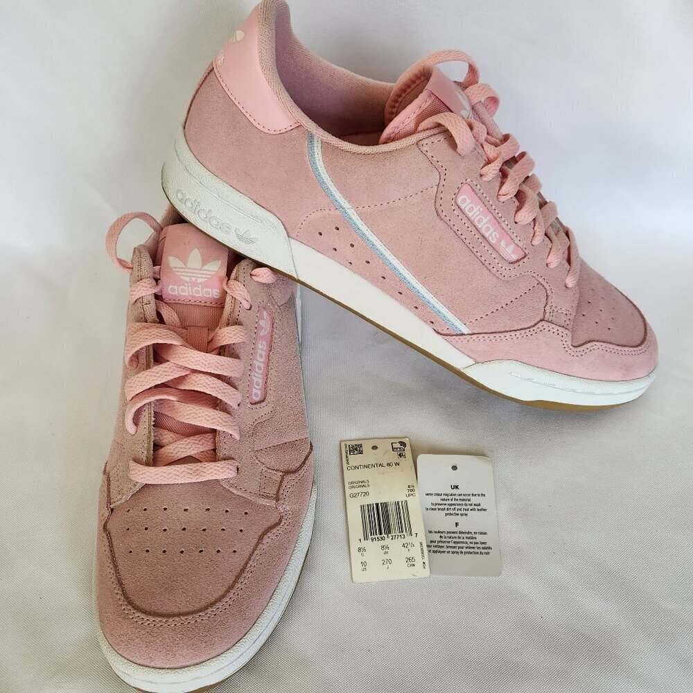ADIDAS Originals Women's Continental 80 - Pink Suede - W:10